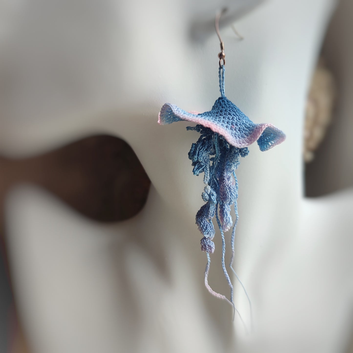 Boucles d'oreilles Grande Méduse